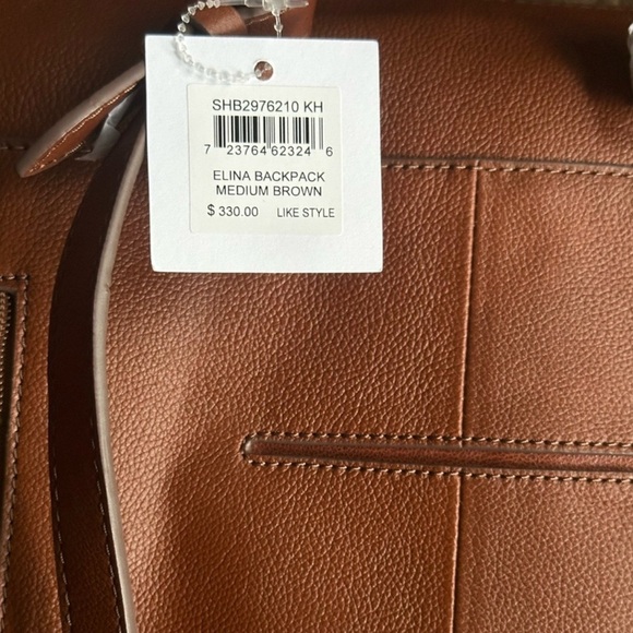 Fossil Tan Leather Women\'s Backpack